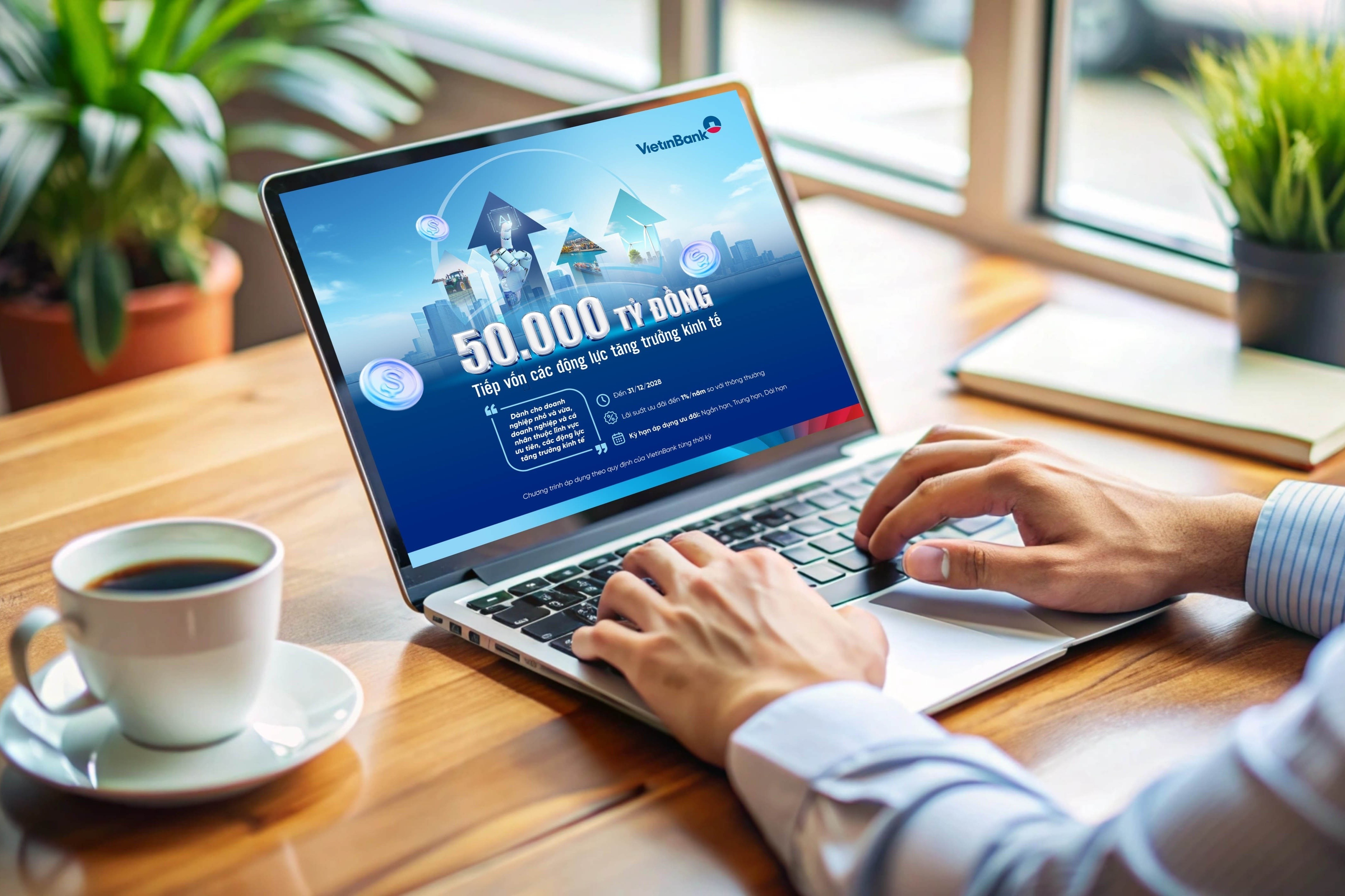 VietinBank dành 50.000 tỷ đồng tín dụng tiếp sức tăng trưởng kinh tế