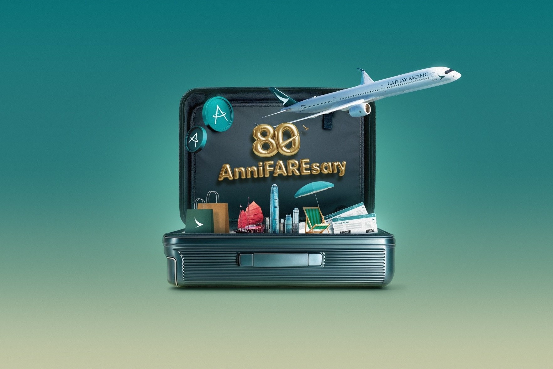 Cathay kỷ niệm 80 năm với loạt ưu đãi vé đặc biệt AnniFAREsary