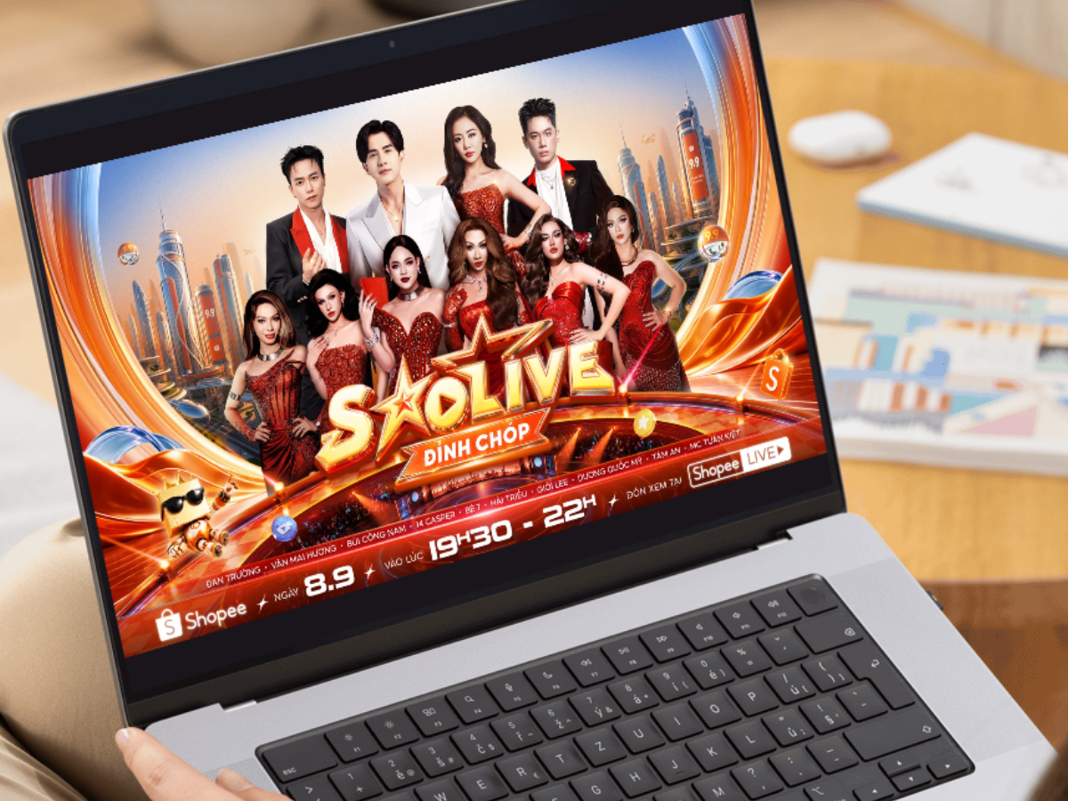 Shopee 9/9 mở đại tiệc livestream với dàn sao đình đám