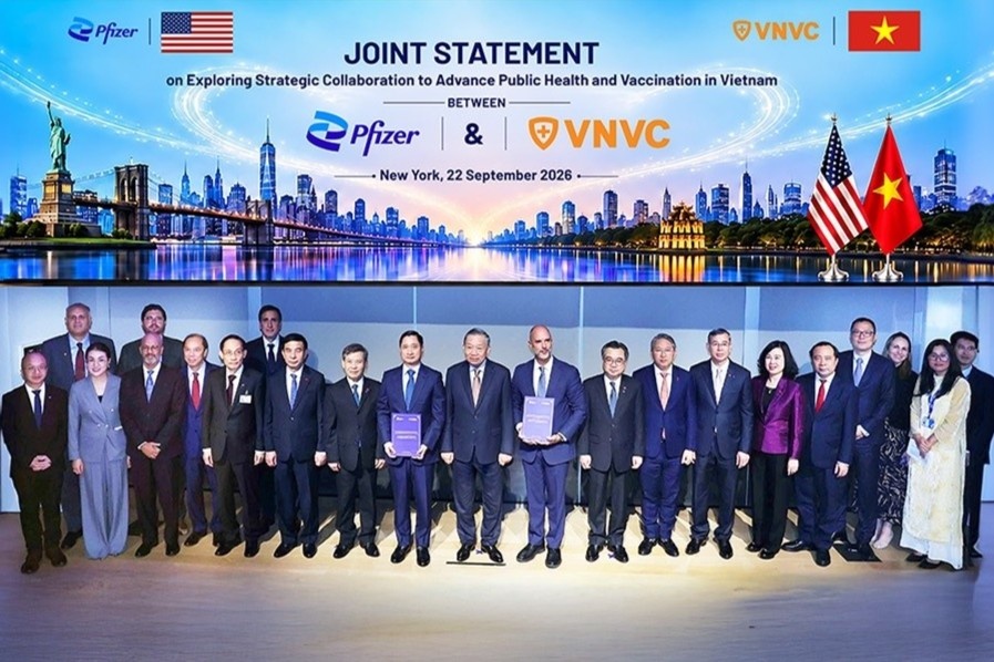 VNVC và Pfizer hợp tác thúc đẩy tiêm chủng tại Việt Nam