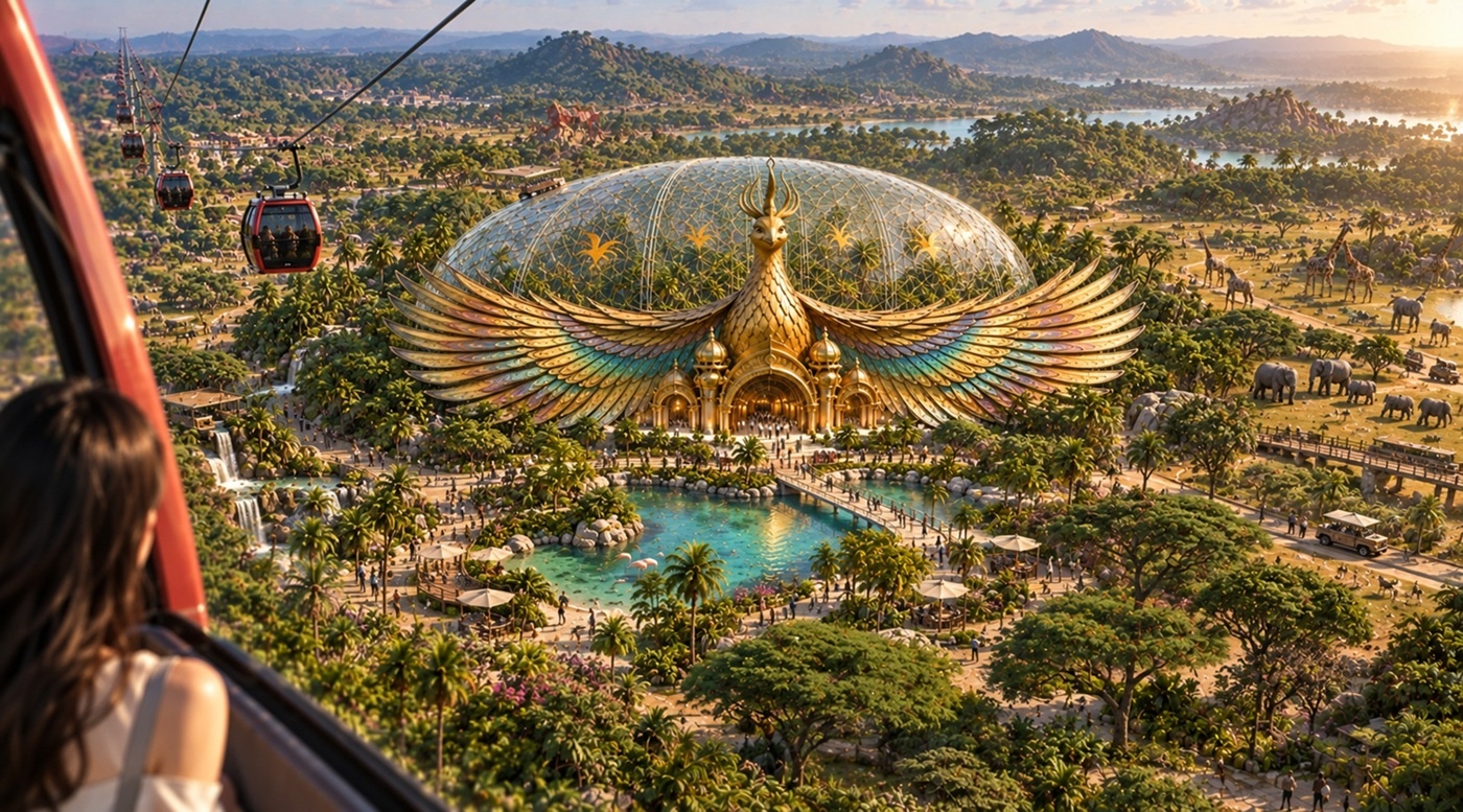 Một ngày khám phá thiên nhiên 5 châu tại Safari Cần Giờ