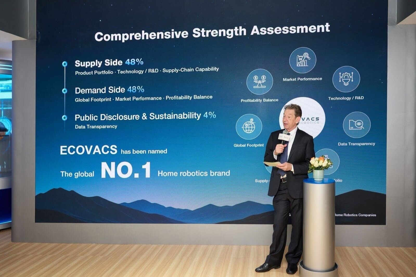 Ecovacs được vinh danh thương hiệu robot gia dụng số 1 toàn cầu