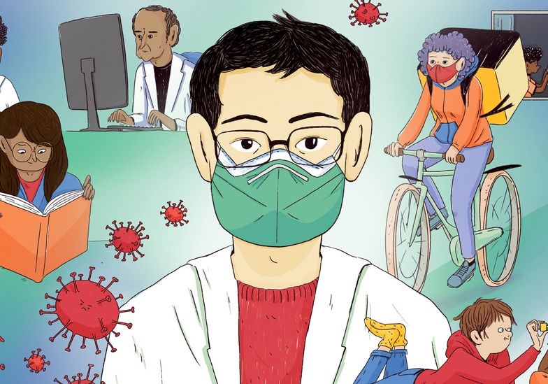 Cuon sach ve bac si Ly Van Luong day tre em su dung cam hinh anh