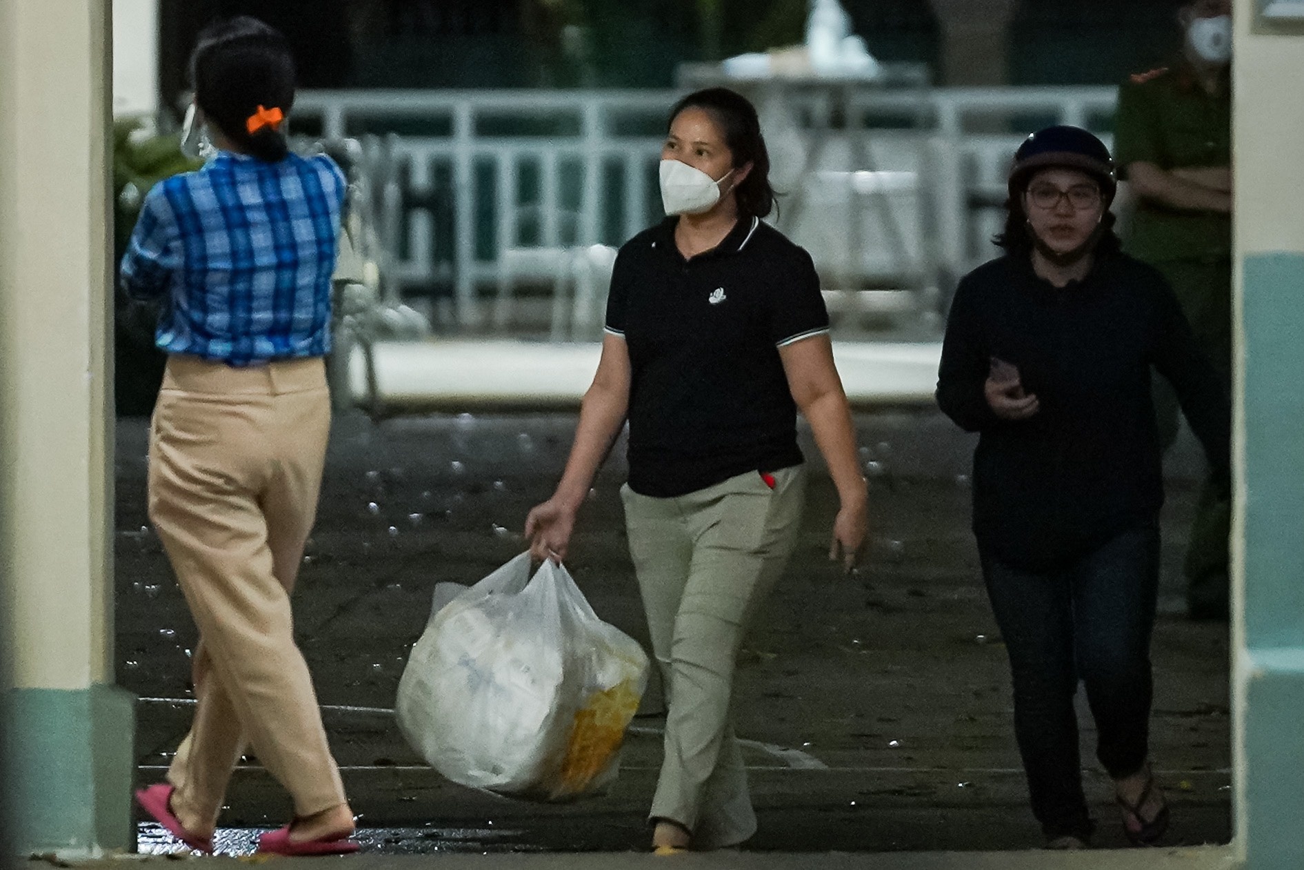 Thi sinh TP.HCM cach ly tai truong anh 6