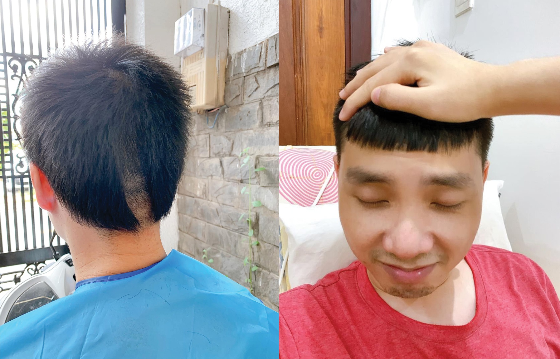 Nguoi tre o TP.HCM ke chuyen 'tu xu' toc tai mua dich hinh anh