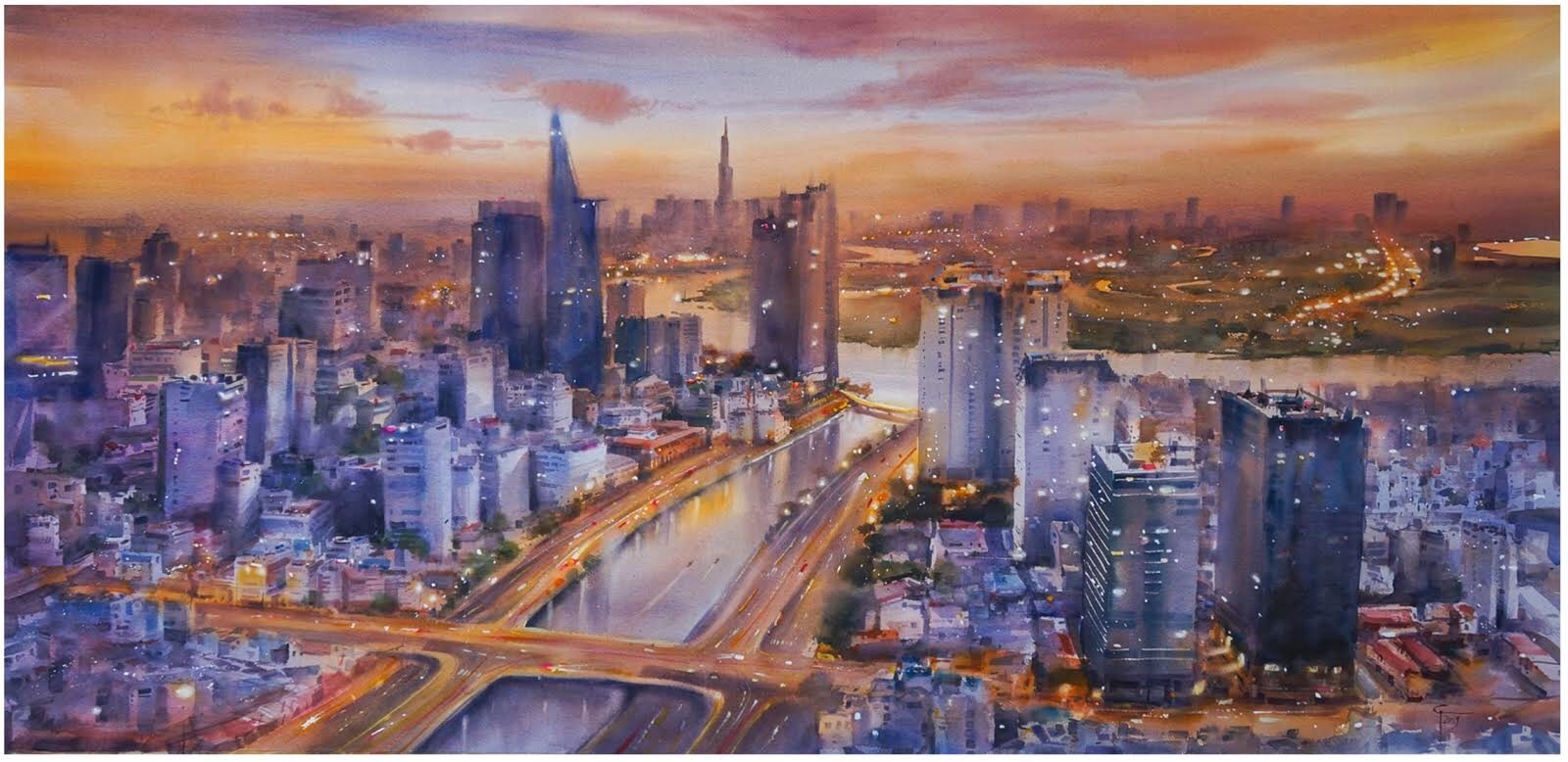 Hoa si Doan Quoc ve ve Sai Gon anh 2