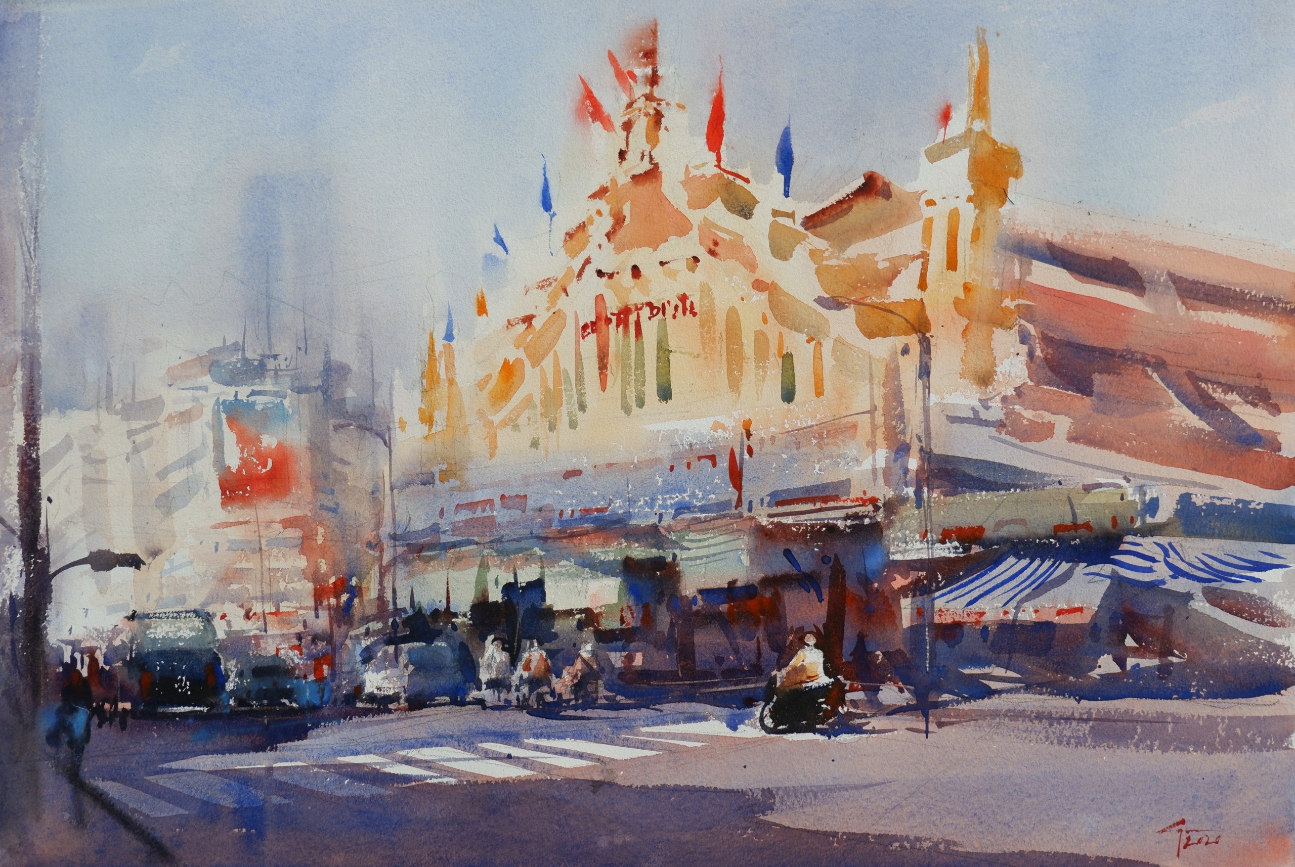 Hoa si Doan Quoc ve ve Sai Gon anh 16