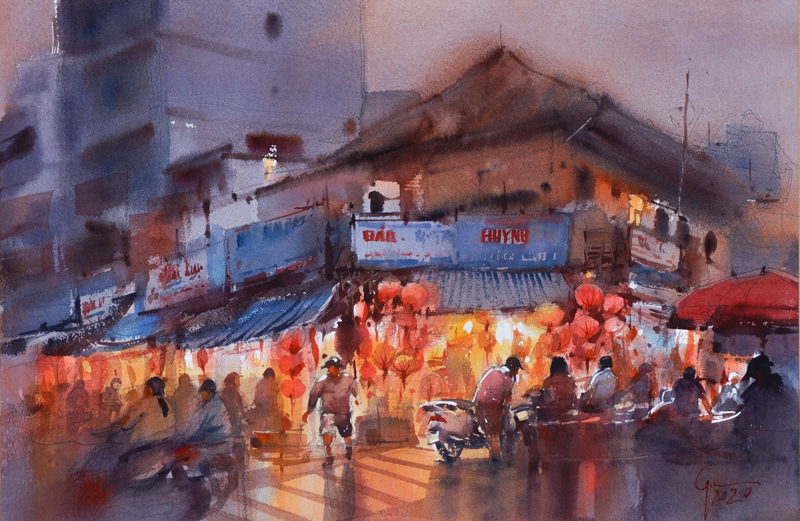 Hoa si Doan Quoc ve ve Sai Gon anh 19