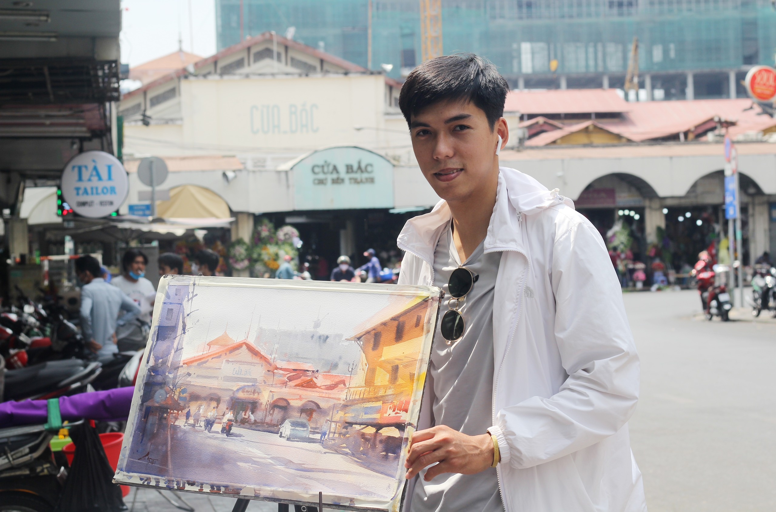 Hoa si Doan Quoc ve ve Sai Gon anh 1