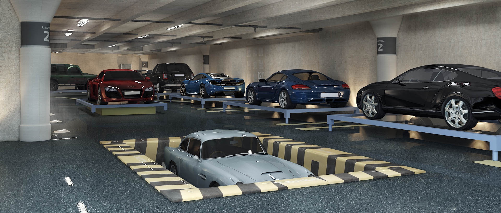 thieu bai do xe chung cu o cac do thi chau A anh 2