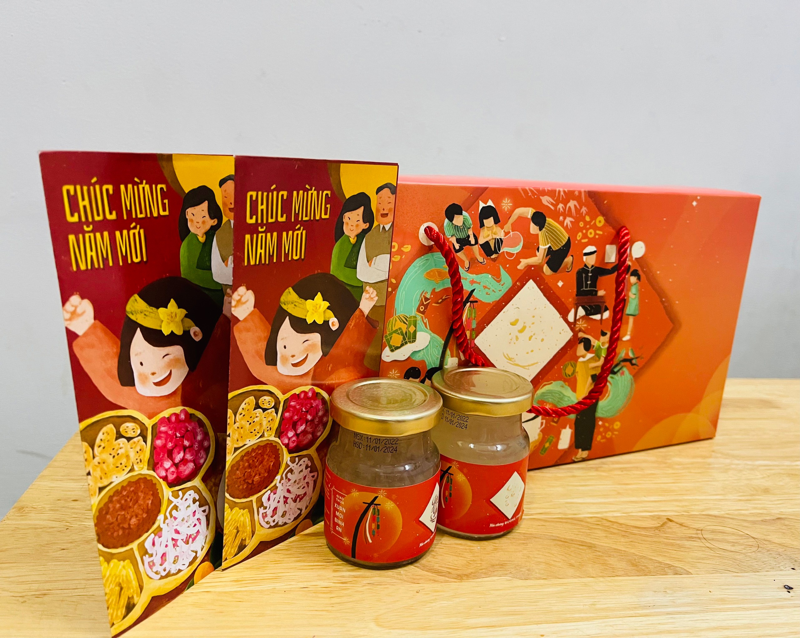 Qua Tet tang bo me anh 1