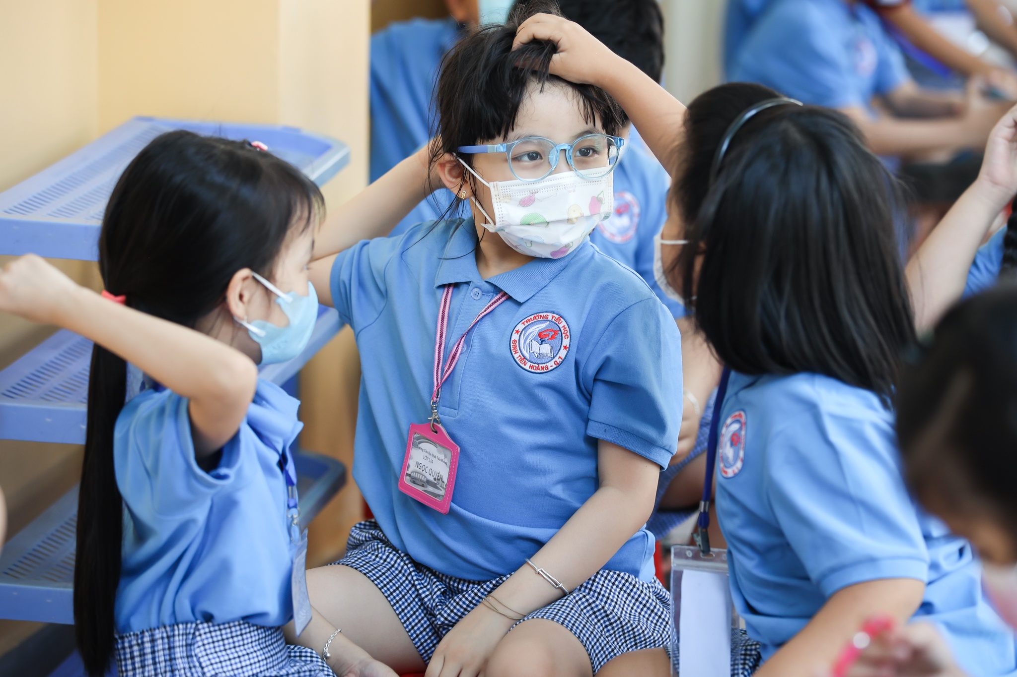 Phu huynh TP.HCM chuan bi cho tre 5-11 tuoi tiem vaccine hinh anh