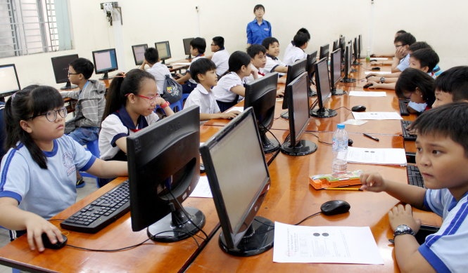 Dạy Tiếng Anh,  Tin học bắt buộc từ lớp 3 ảnh 1 Day Tieng Anh,  Tin hoc bat buoc tu lop 3 anh 1