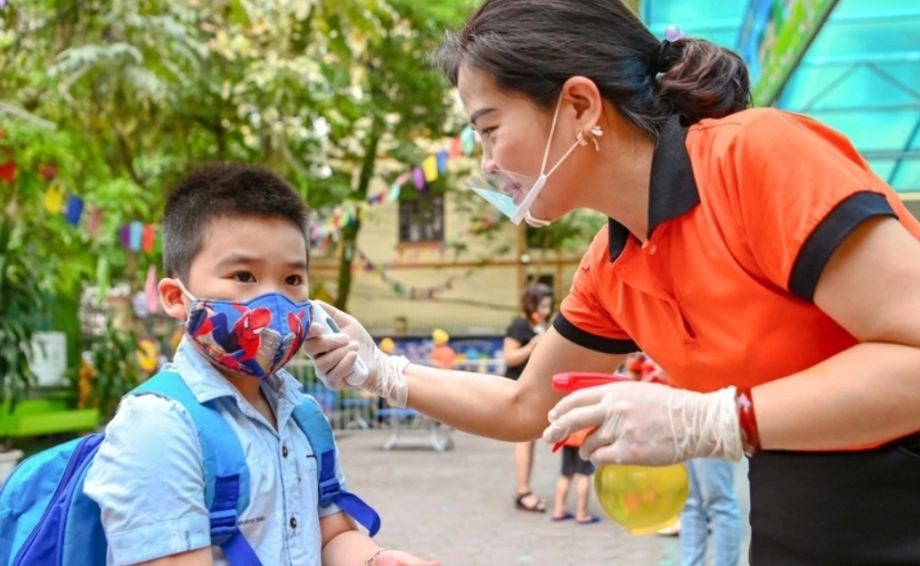 Tre mam non tai nhieu tinh tro lai truong hoc hinh anh