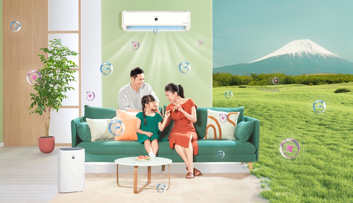 Dieu hoa Sharp anh 5