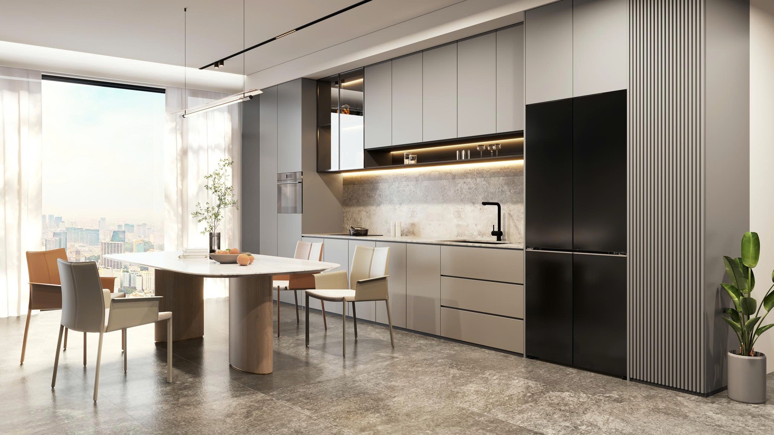 Tu lanh nhieu canh Panasonic - tieu chuan Nhat cho can bep Viet hinh anh