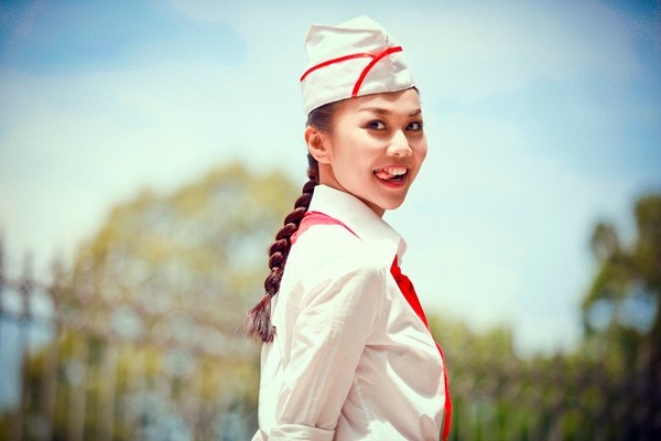 Nhung chan dai goi cam xuat than la van dong vien hinh anh