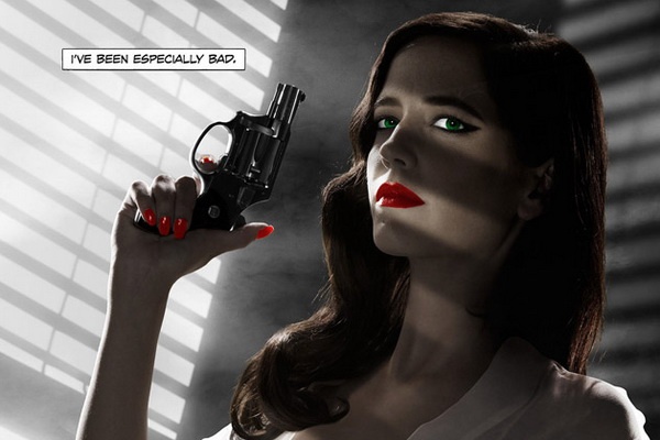 Poster ‘Sin City 2’ cua Eva Green bi cam vi khoa than hinh anh