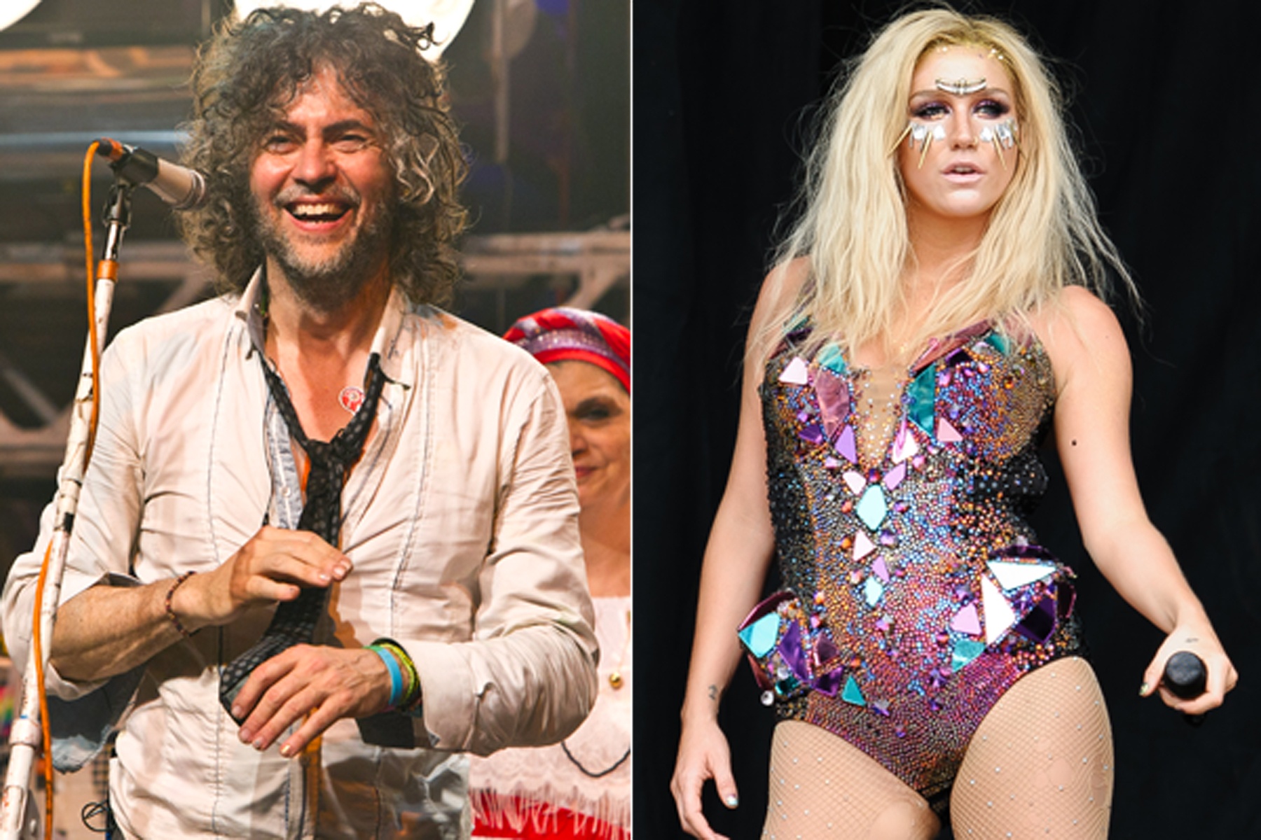 Tháng 4/2012, người hâm mộ sửng sốt trước thông tin Ke$ha góp giọng trong ca khúc 2012 (You Must Be Upgraded) của The Flaming Lips. Bằng một cách kì diệu nào đó, ban nhạc đã biến giọng hát mũi mà nghe như nói của Ke$ha nghe dễ chấp nhận hơn nhiều. Càng sửng sốt hơn nữa là Wayne Coyne của nhóm đã dành tặng nữ ca sĩ những lời khen có cánh, cũng như tiết lộ rằng họ đang hợp tác cho album mang tên Lip$ha. Tuy nhiên, dự án đó không bao giờ trở thành sự thật.