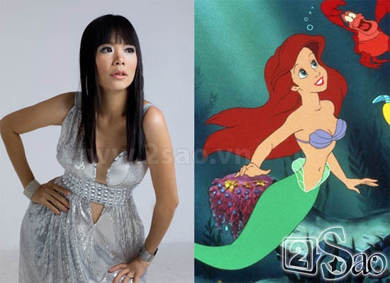 Nickname Mỹ nhân ngư của Mỹ Lệ vốn xuất phát từ tên một Album rất thành công của cô phát hành vào năm 2004.