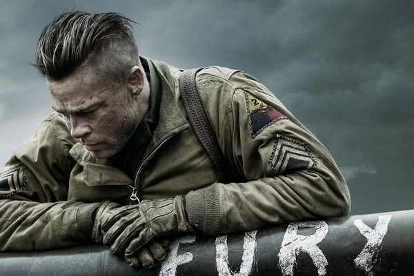 Brad Pitt chi huy xe tang xong pha trong trailer phim moi hinh anh