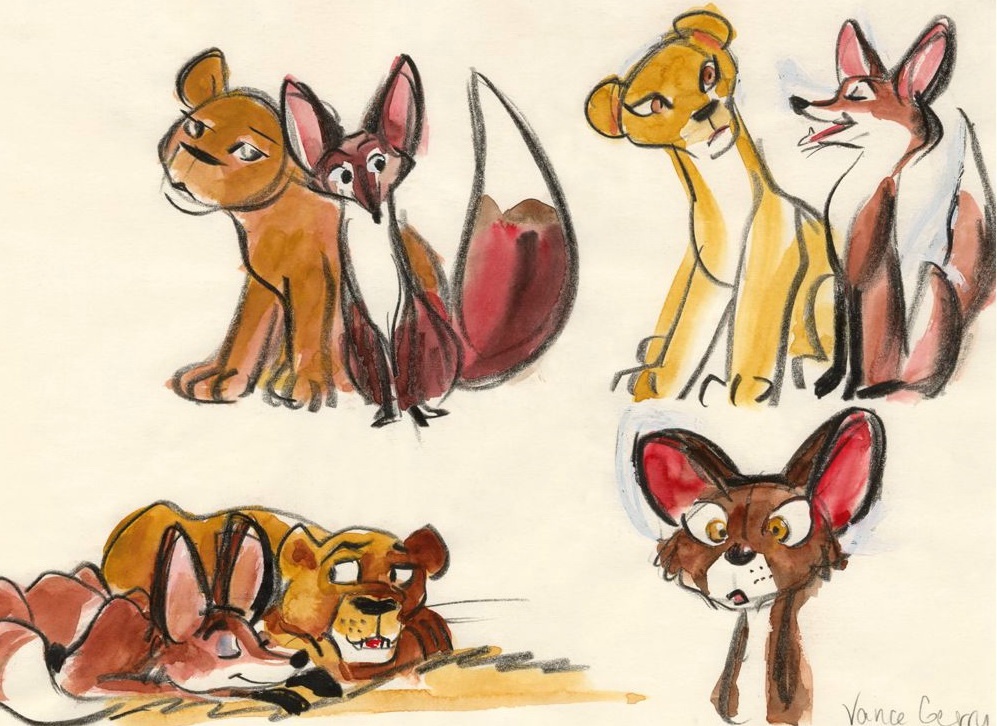 Để có được một kịch bản cuối cùng trọn vẹn, ê-kíp của bộ phim lược bỏ đi khá nhiều nhân vật phụ như em trai và cha của Nala, chị gái của Sarabi, chú cáo có đôi tai dơi Bhati.