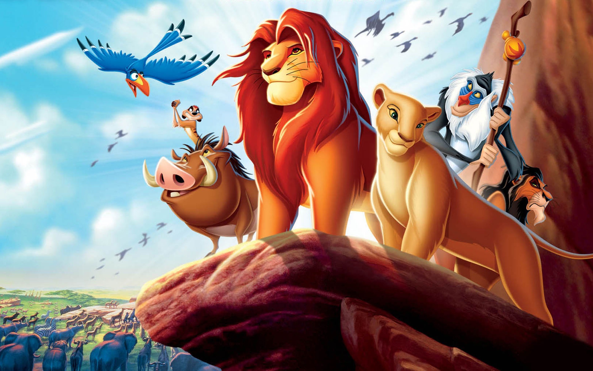 The Lion King là bộ phim hoạt hình đầu tiên của hãng Disney có kịch bản riêng mà không dựa trên bất kỳ tác phẩm văn học hay truyện cổ tích nào khác. Tuy nhiên, bộ phi sau đó vướng vào những cuộc tranh cãi cho rằng đã “đạo” ý tưởng từ loạt phim hoạt hình Kimba the White Lion của Nhật Bản.