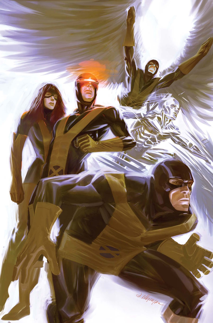 Dàn X-Men đầu tiên trong nguyên tác rất khác so với phiên bản điện ảnh.