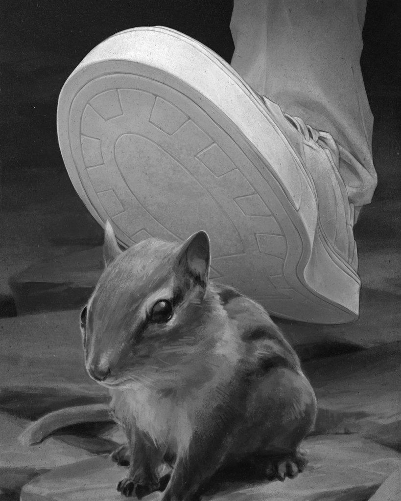 Theo luật làm phim của Hollywood, dòng chữ này luôn phải được đặt ở credit của phim để bảo vệ quyền động vật