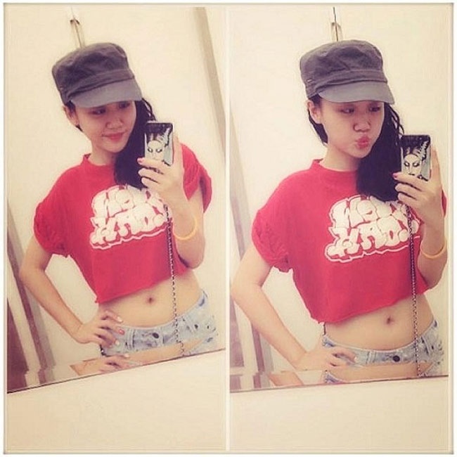 Nhà vệ sinh, phòng tập là địa điểm yêu thích của các người đẹp để