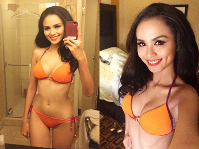 Những người đẹp càng sở hữu đường cong hoàn hảo lại càng thích đứng trước gương, chụp ảnh