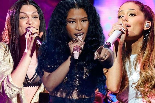 Ariana Grande, Nicki Minaj & Jessie J mo man MTV VMA 2014 hinh anh