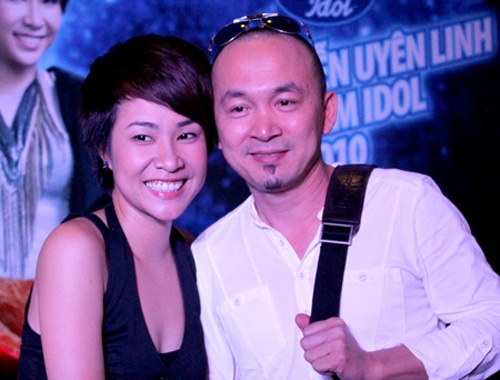 Ca si Uyen Linh: 'Toi yeu Quoc Trung ay a?' hinh anh