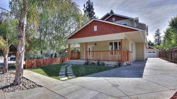 Toàn cảnh ngôi nhà của cặp đôi.