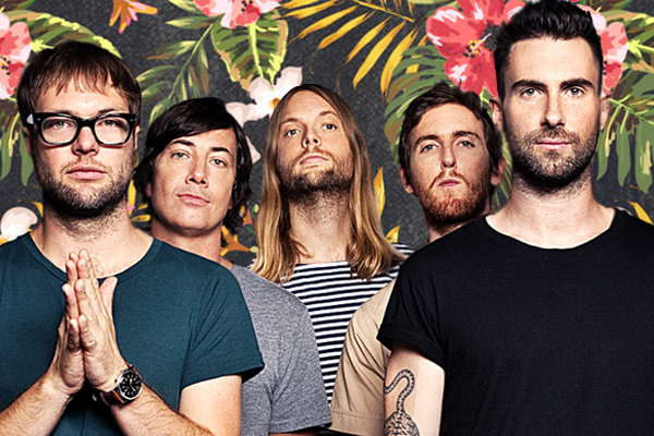 Maroon 5 gianh ngoi quan quan Billboard 200 voi ‘V’ hinh anh