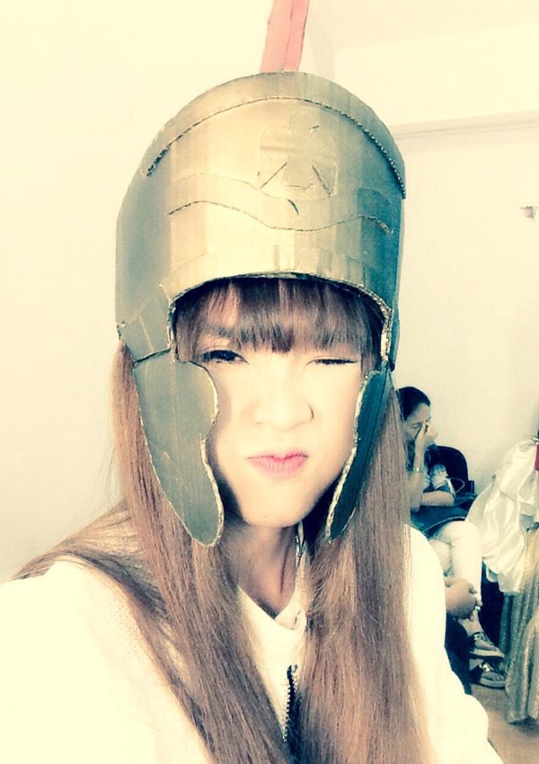 Hay những kiểu mũ quái như thế này.