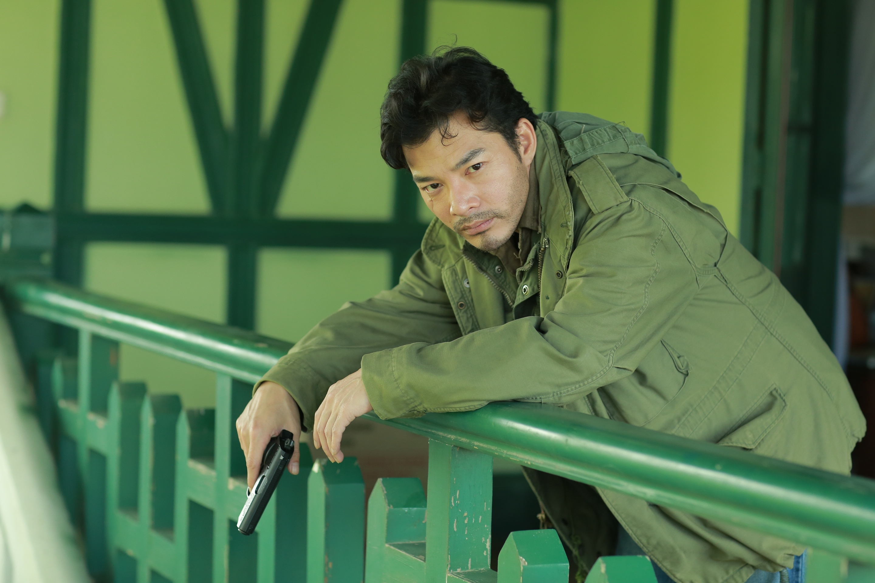 Tạo hình giang hồ của Trần Bảo Sơn trong Quyên.