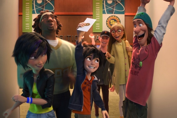 Gap go cac thanh vien cua Big Hero 6 hinh anh