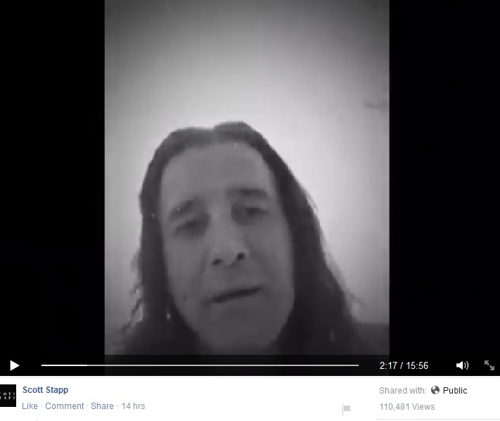 Clip Scott Stapp tiết lộ tình trạng vô gia cư