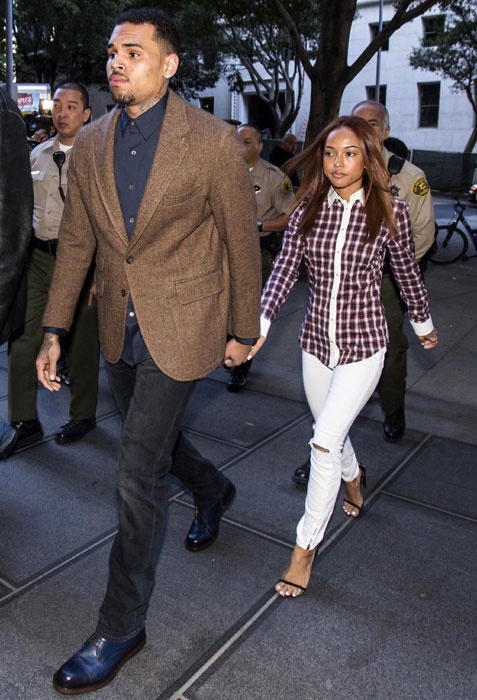 Chris Brown và Karrueche Trần từng chia tay nhưng đã tái hợp vào tháng 5/2013.