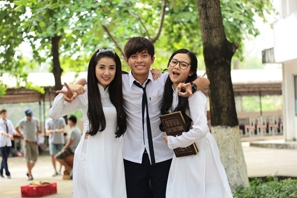  Học giỏi, chơi thể thao cừ, Hoàng Nam là đối tượng tương tư của biết bao cô gái trong lớp.