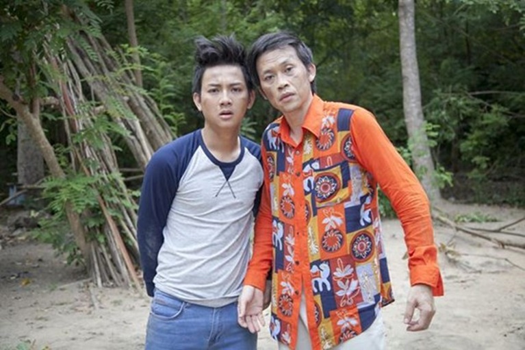 Hoai Lam khong lep ve cha nuoi Hoai Linh trong phim Tet hinh anh