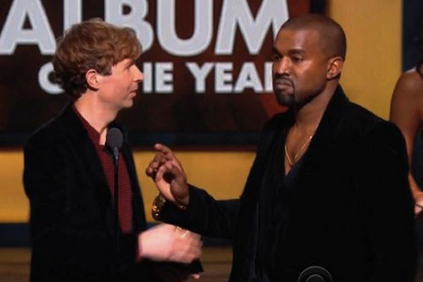 Kanye West len tieng xin loi ve phat ngon hau Grammy 2015 hinh anh