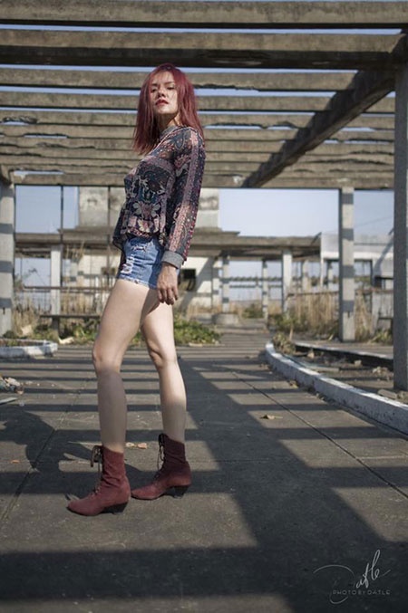 Võ Thanh Thùy từng làm mẫu ảnh thời trang và vẫn không từ bỏ đam mê làm mẫu nude.