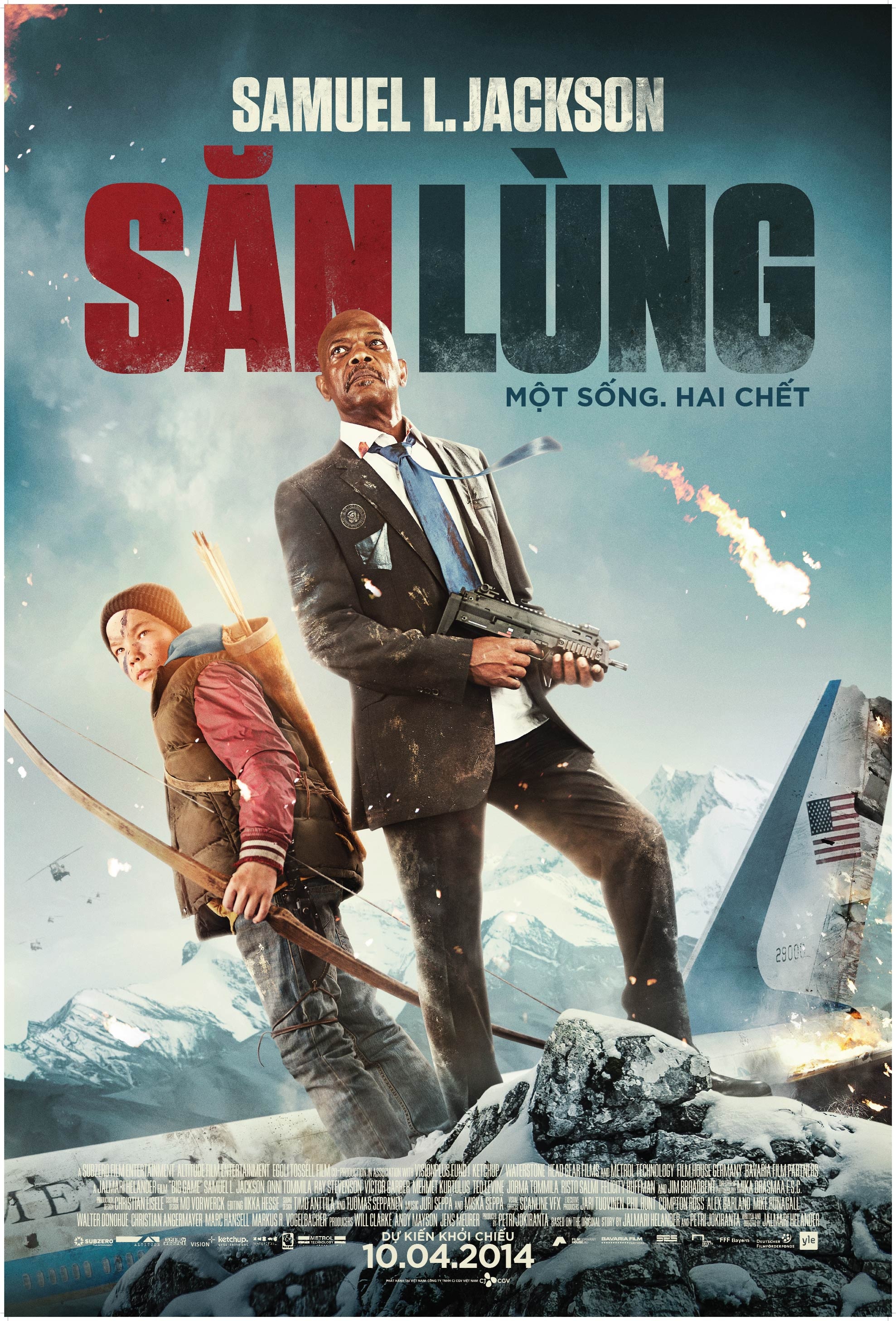 Big Game (tựa Việt: Săn lùng) dự kiến khởi chiếu từ 10/4.