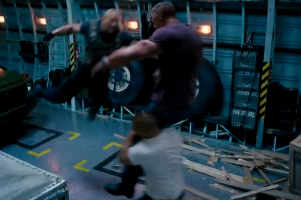 The Rock & Vin Diesel dau Luke Evans & Kim Kold trong 'Fast & Furious 6' hinh anh