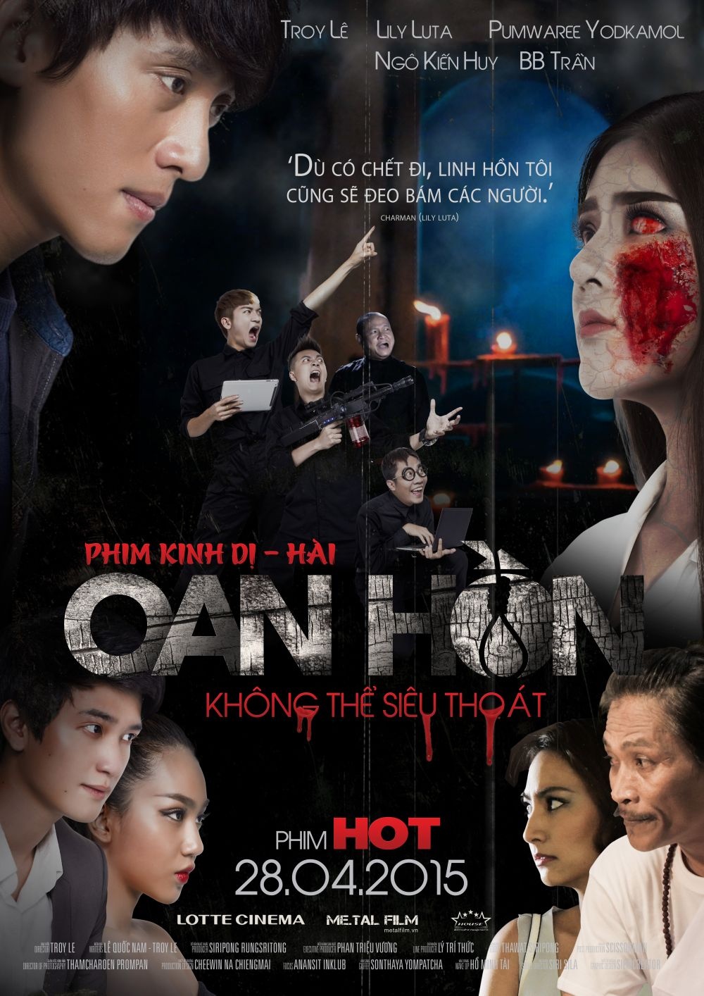 Oan hồn khởi chiếu trên toàn quốc từ 28/4.