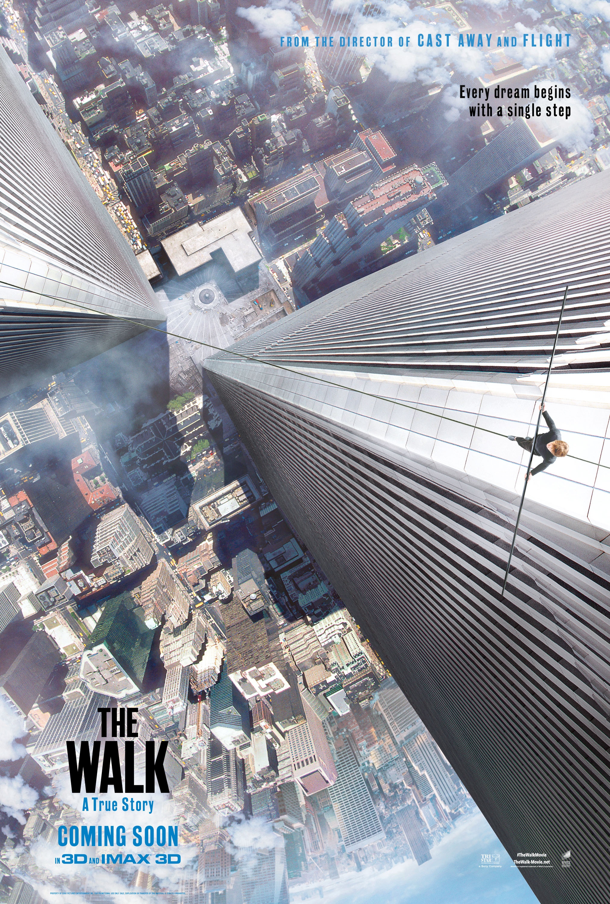Poster đầu tiên của The Walk.