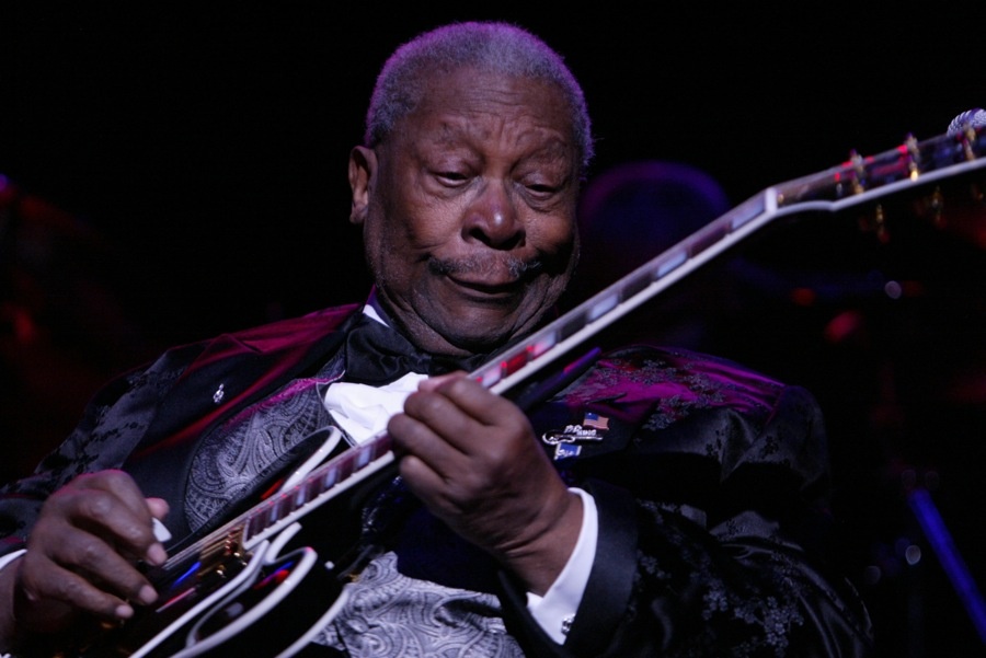 Ong hoang nhac blues B.B. King qua doi o tuoi 89 hinh anh