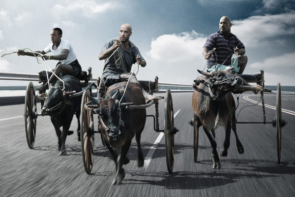 Sao 'Fast & Furious 7' bi fan che anh cuoi xe bo hinh anh